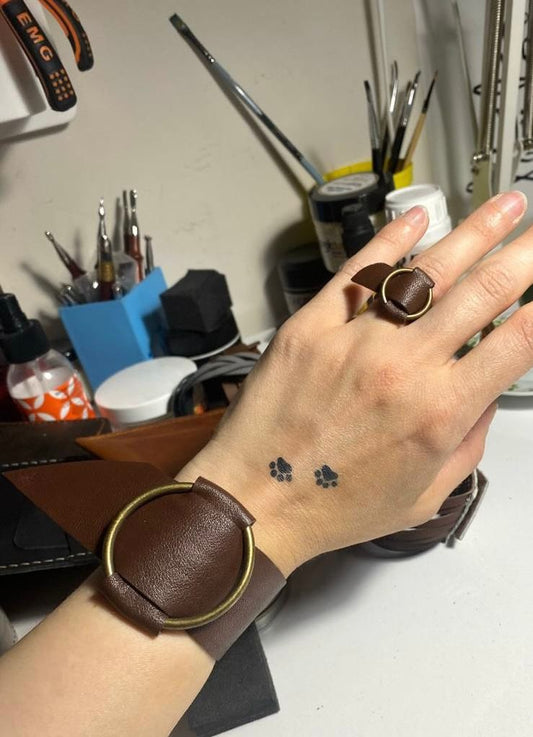 Leather Ring