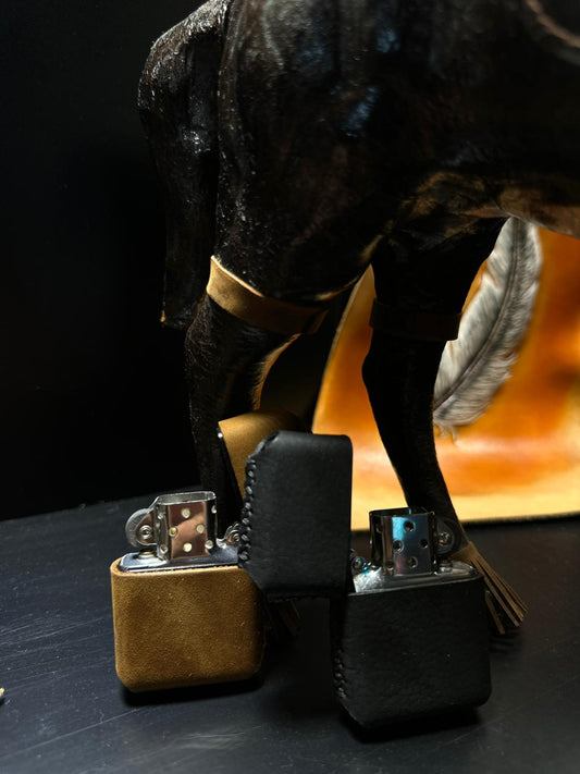Leather Flame Case